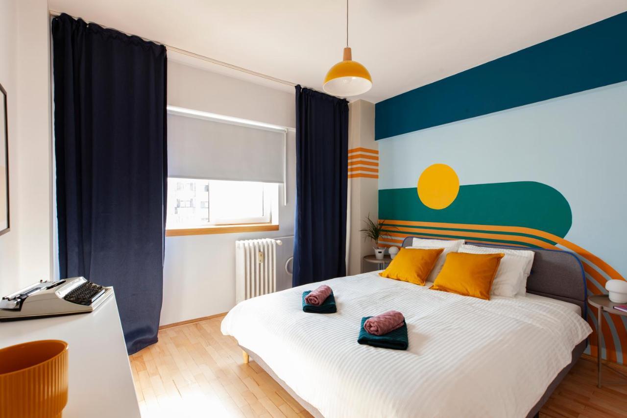 13 Septembrie Apt, Near Marriott Bukarest Kültér fotó